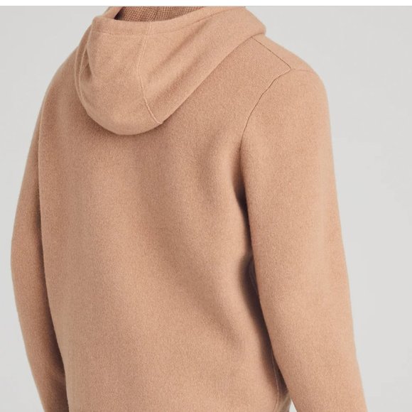 COLUMBUS CASHMERE HOODIE JACKET - Picture 3 of 6